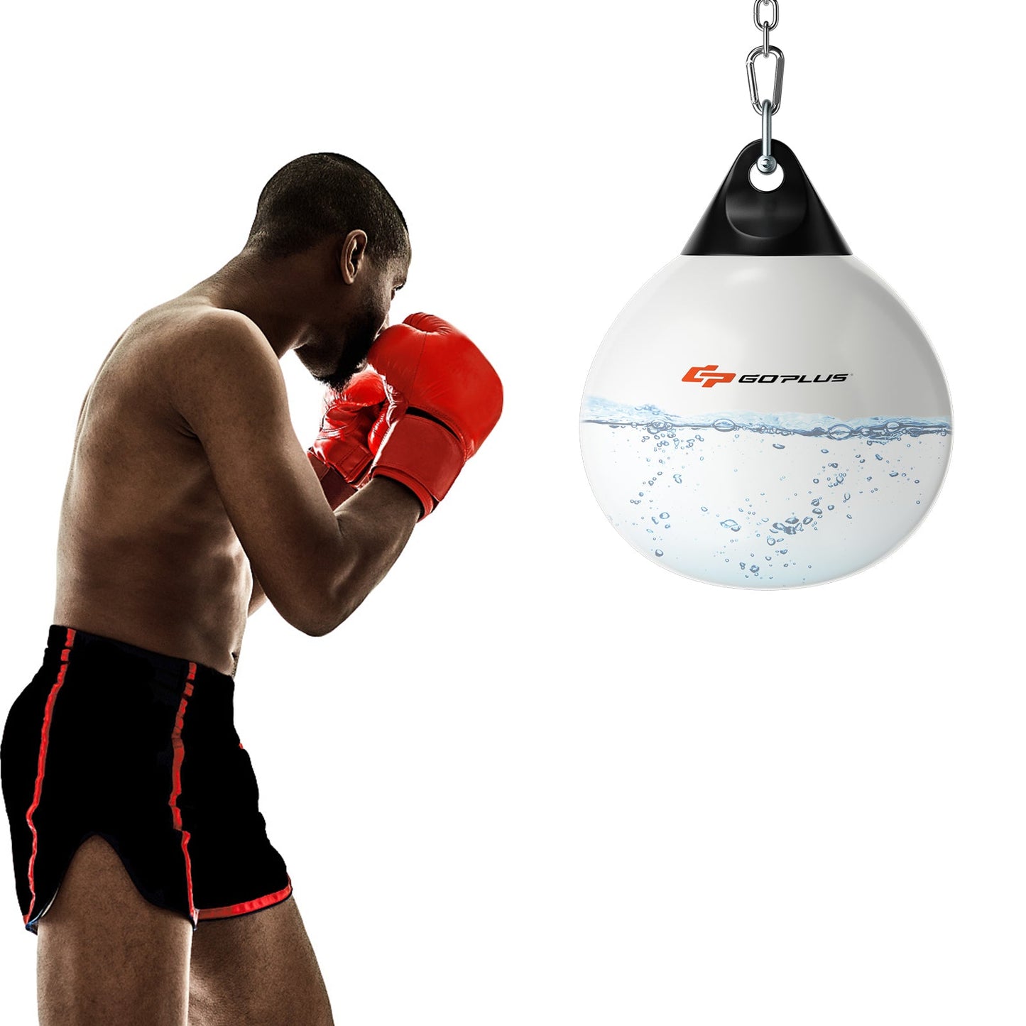 21 Inch Water Punching Bag with Adjustable Metal Chain